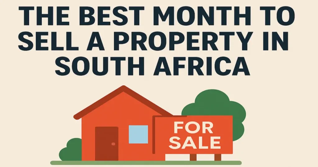 The Best Month to Sell a House in South Africa