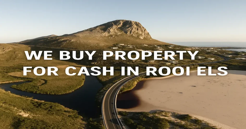 we buy property in rooi els